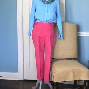 Pink ankle length pants size 8P